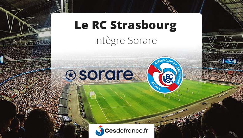 Racing Club de Strabourg intègre Sorare pour 3 saisons