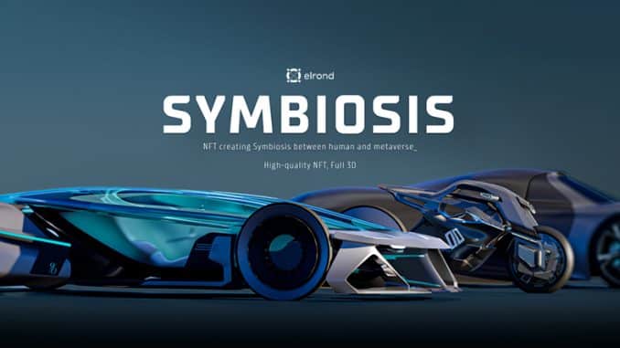 Symbiosis collection de 3333 NFT en 3D de véhicules futuristes