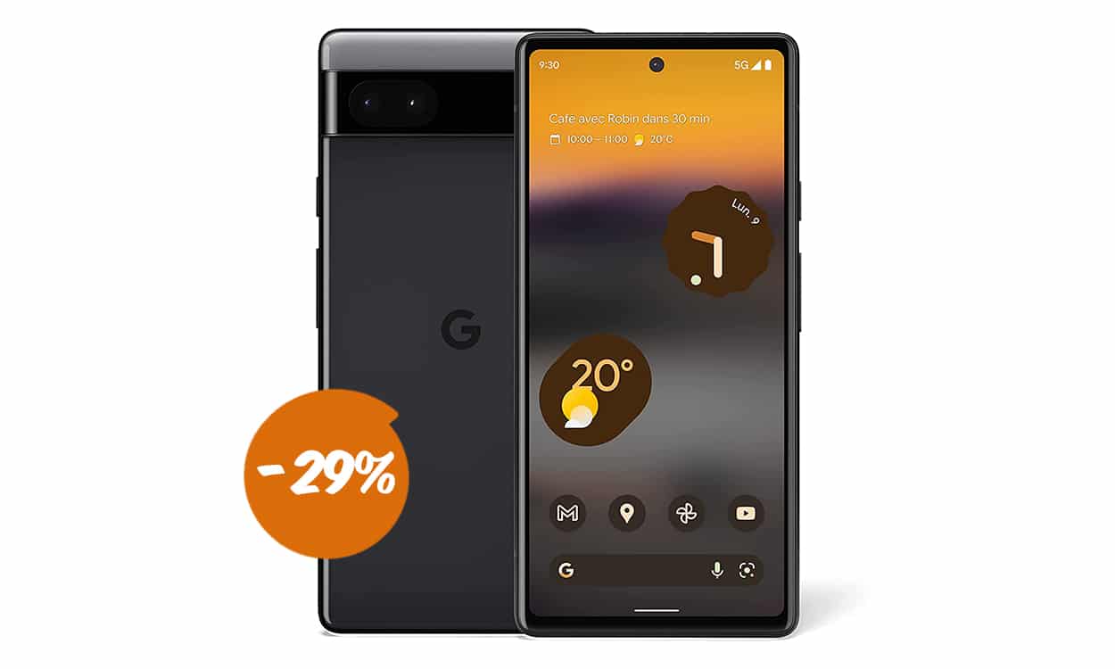 Google Pixel 6A promotion -29%