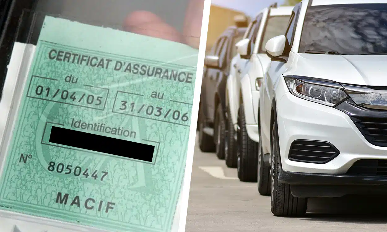 Vignette d'assurance auto