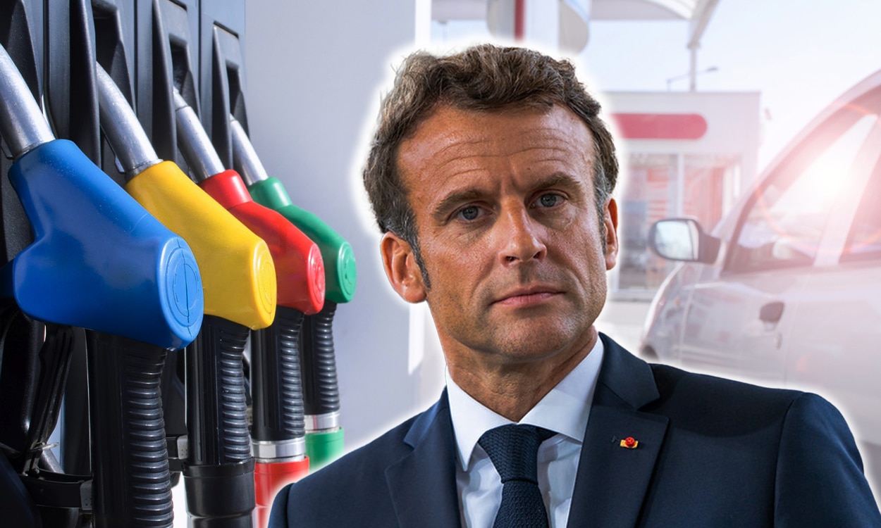 Emmanuel Macron carburant