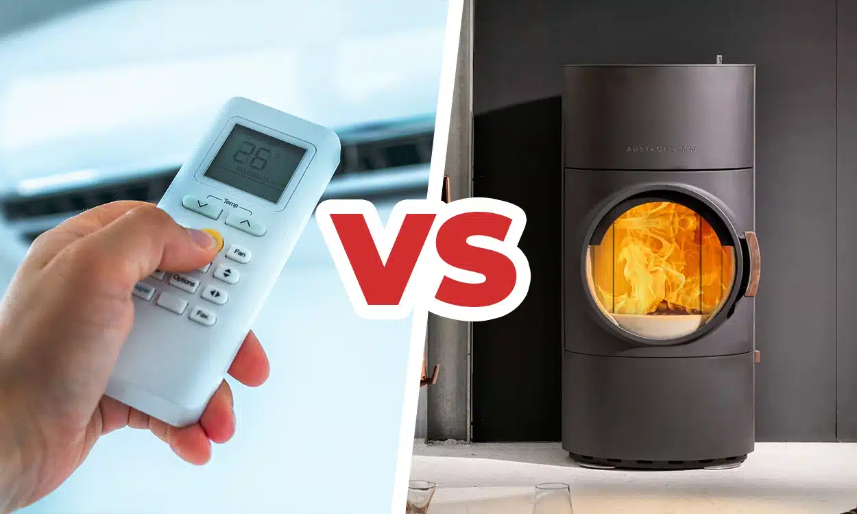 Climatisation réversible ou poêle à granules de bois, comment choisir
