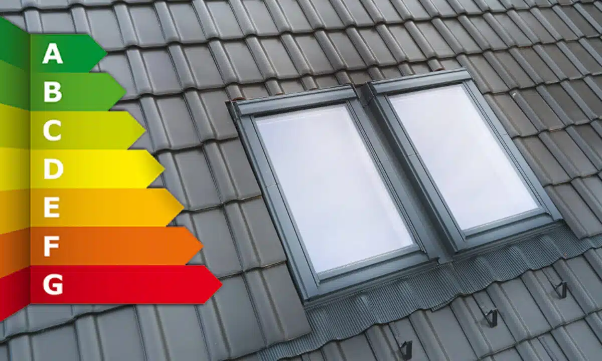 Performances énergétiques d'une fenêtre de toit Velux