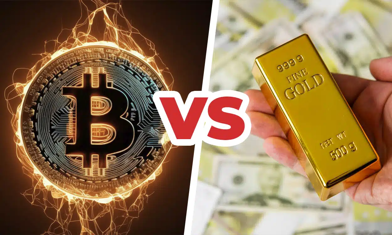 Bitcoin vs Or